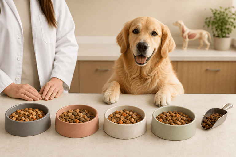 Orientação de nutrologia veterinária para cães e gatos na VetôPet