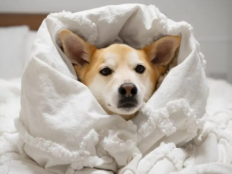 cachorro tremendo o que pode ser?