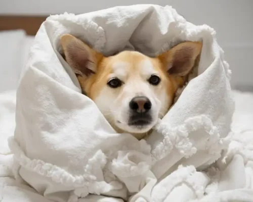 cachorro tremendo o que pode ser?